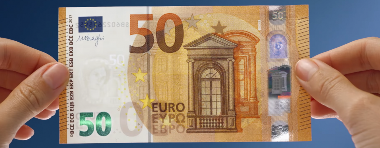 Vanaf vandaag nieuw 50-eurobiljet in omloop